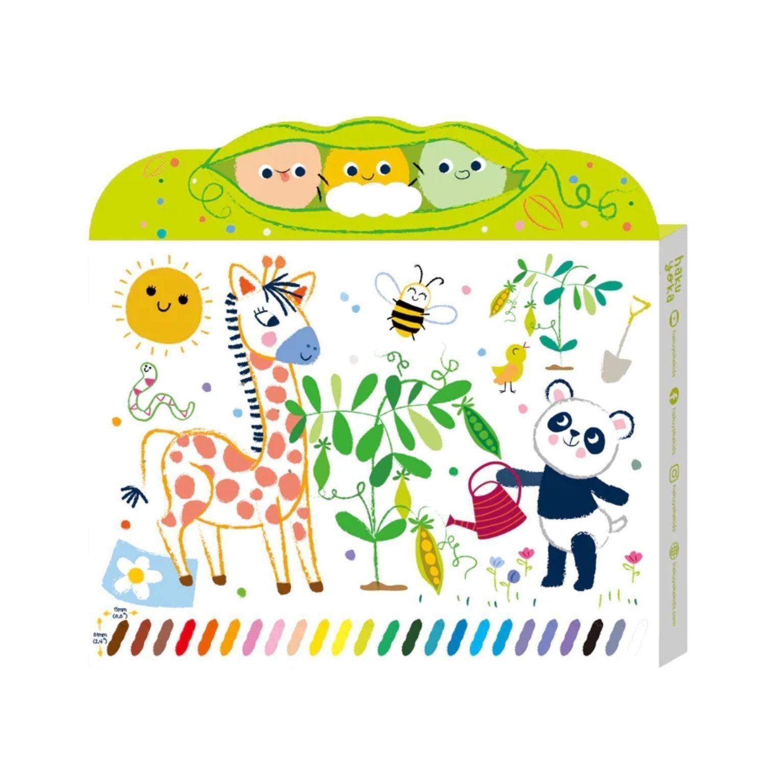 Crayones Happy Pea Pod · 24 Colores-3
