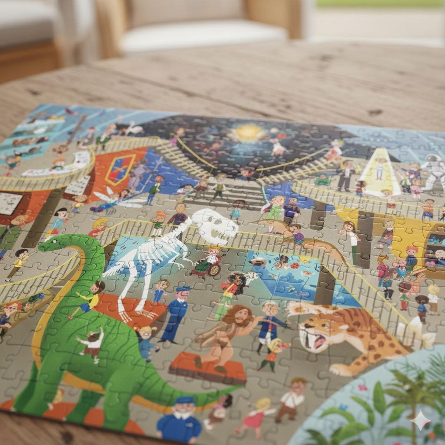 Puzzle En el Museo de Historia Natural – 200 piezas-4