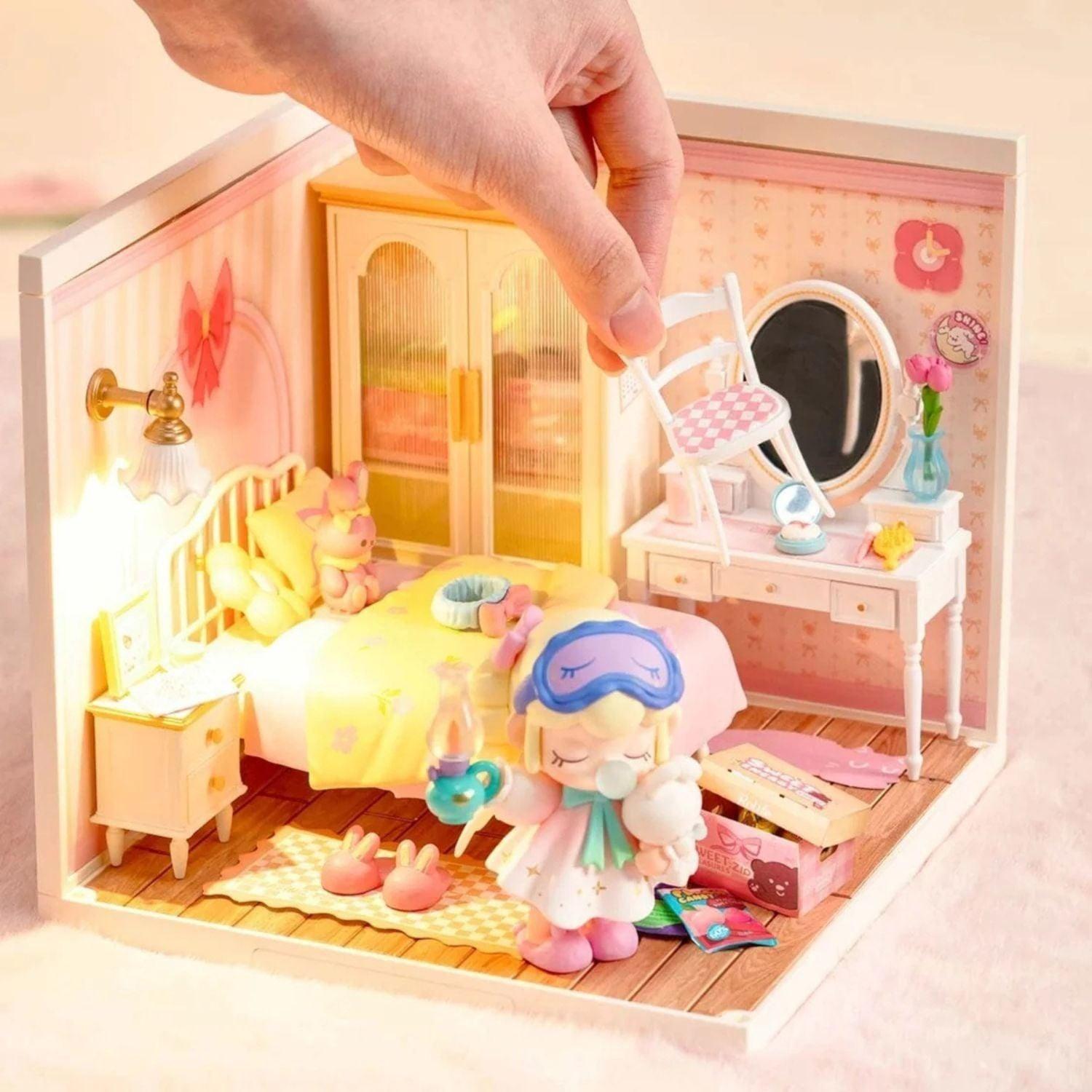 Kit Para Armar Dormitorio Rosa Lovely Pink En Miniatura-3