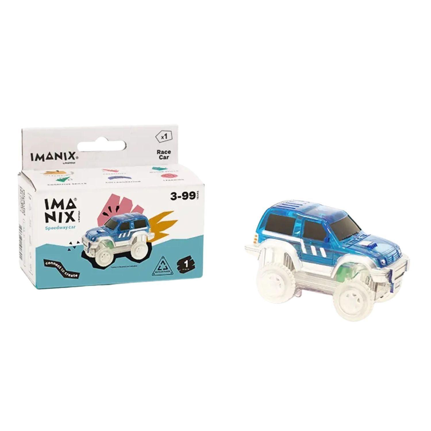Imanix Auto de Repuesto para Pista - Azul-2
