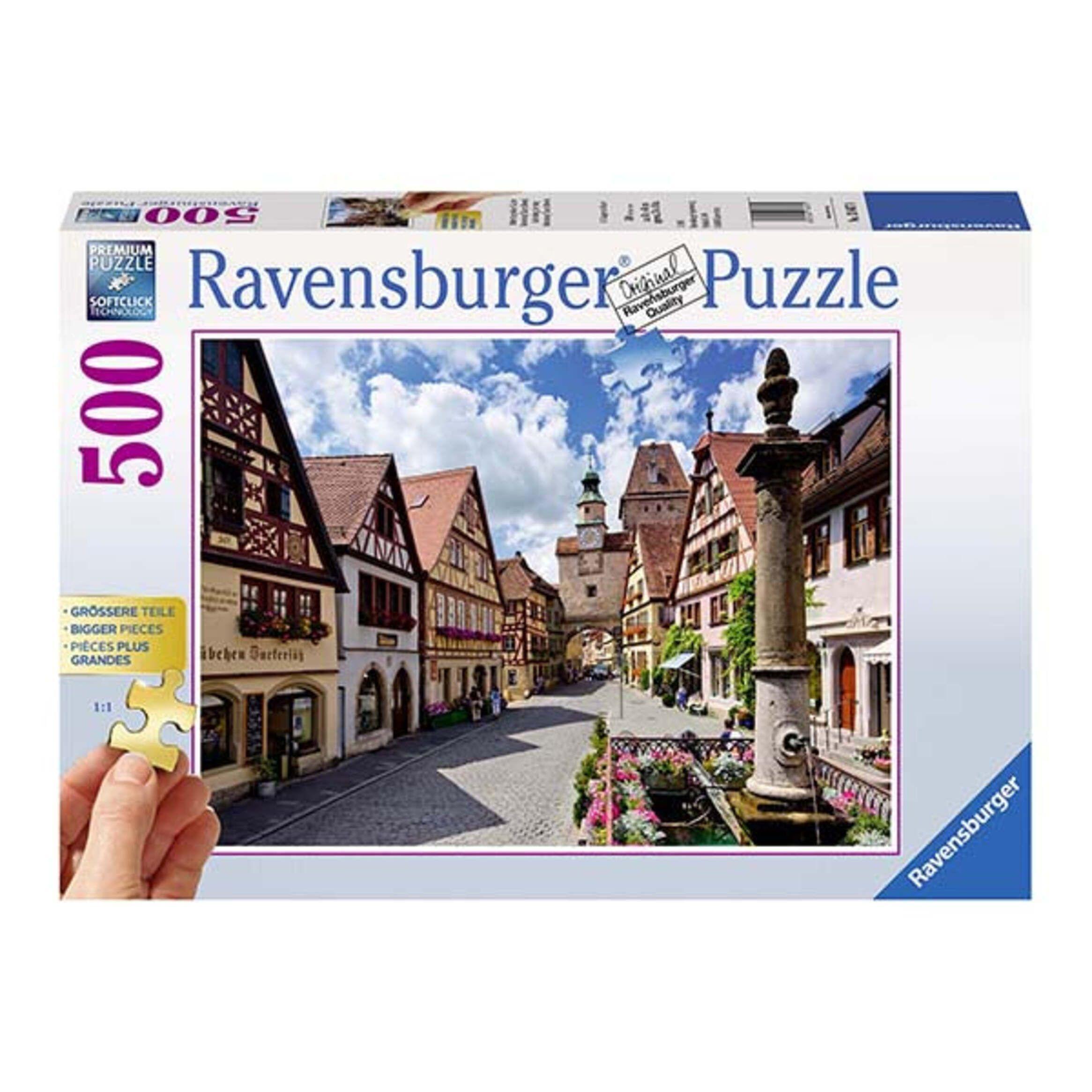 Puzzle Rothenburg ob der Tauber - 500 piezas-0