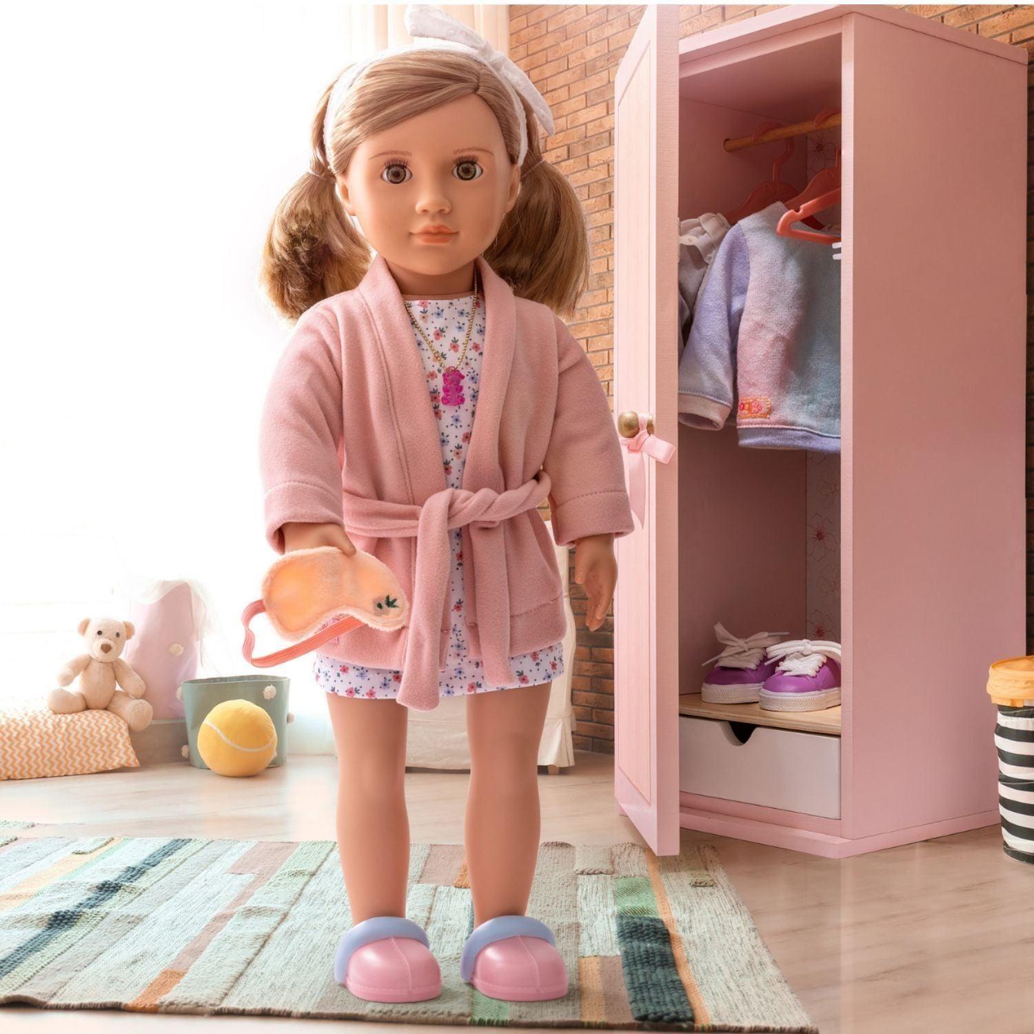 Closet de madera para muñeca-3