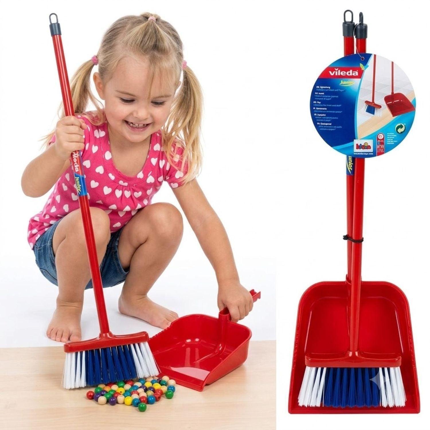 Set De Escoba y Pala Infantil Vileda-2