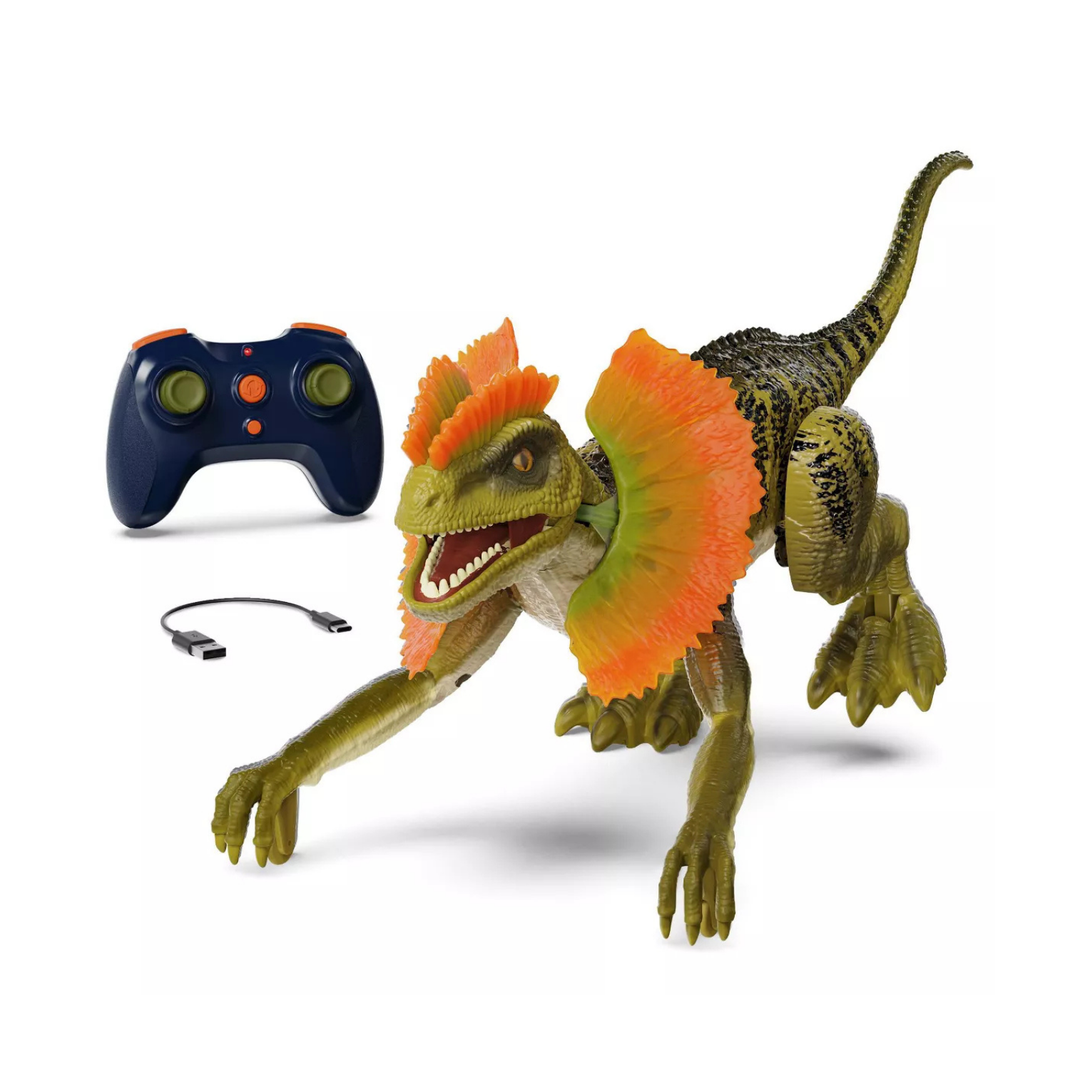 Dinosaurio Dilophosaurus a control remoto-0