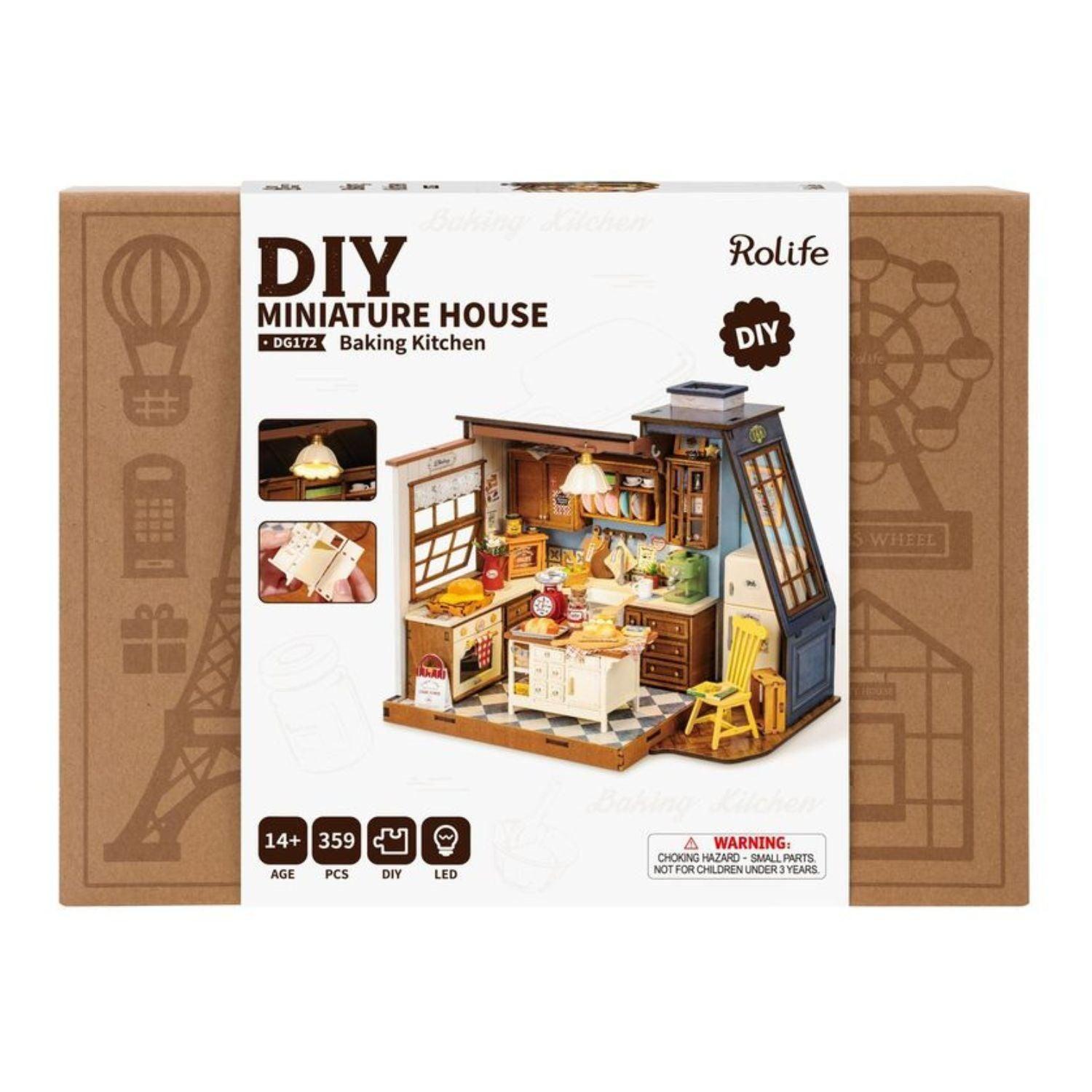Kit Para Armar Cocina De Reposteria En Miniatura-2