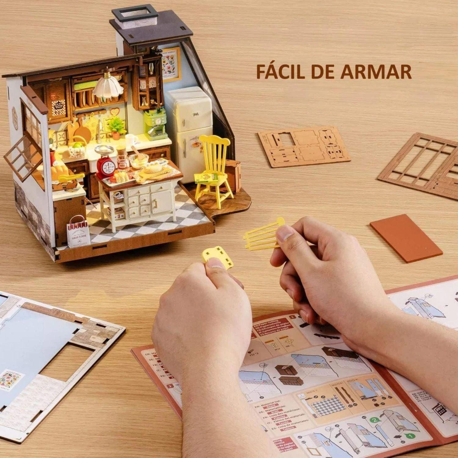 Kit Para Armar Cocina De Reposteria En Miniatura-3