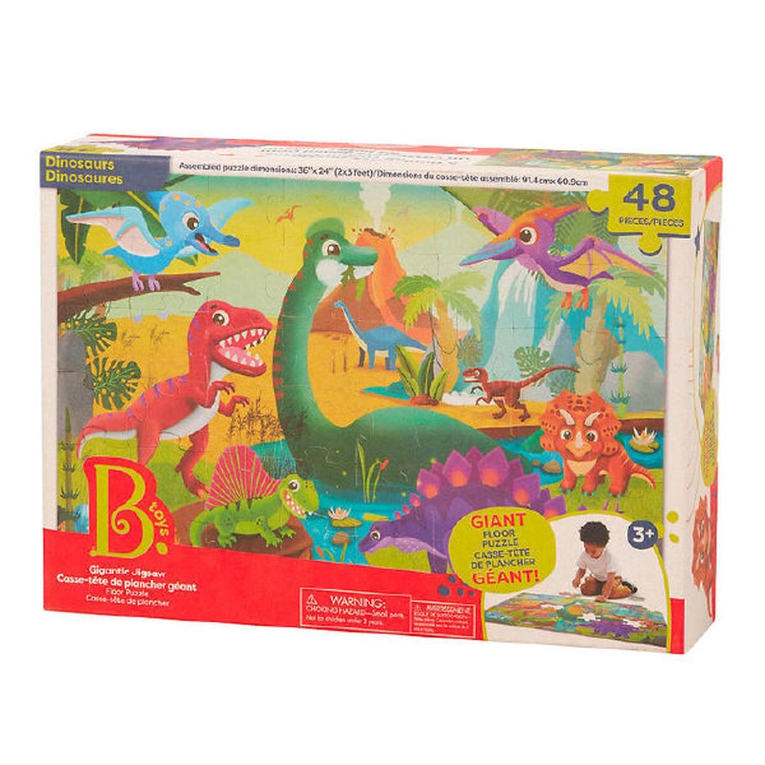 Puzzle de suelo - Dinosaurio-0