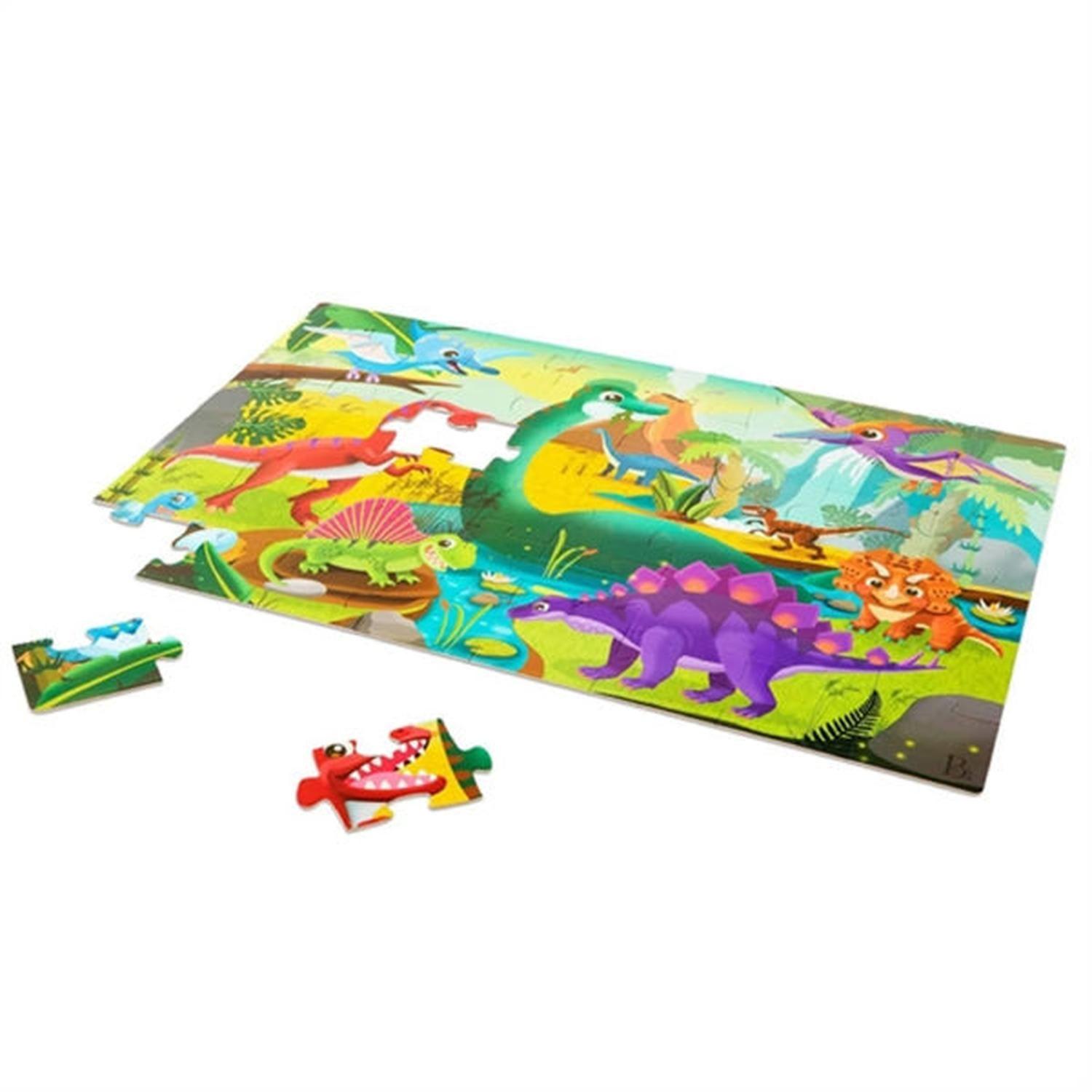Puzzle de suelo - Dinosaurio-1
