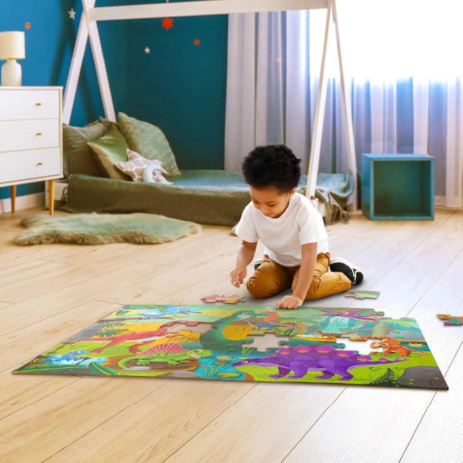 Puzzle de suelo - Dinosaurio-2