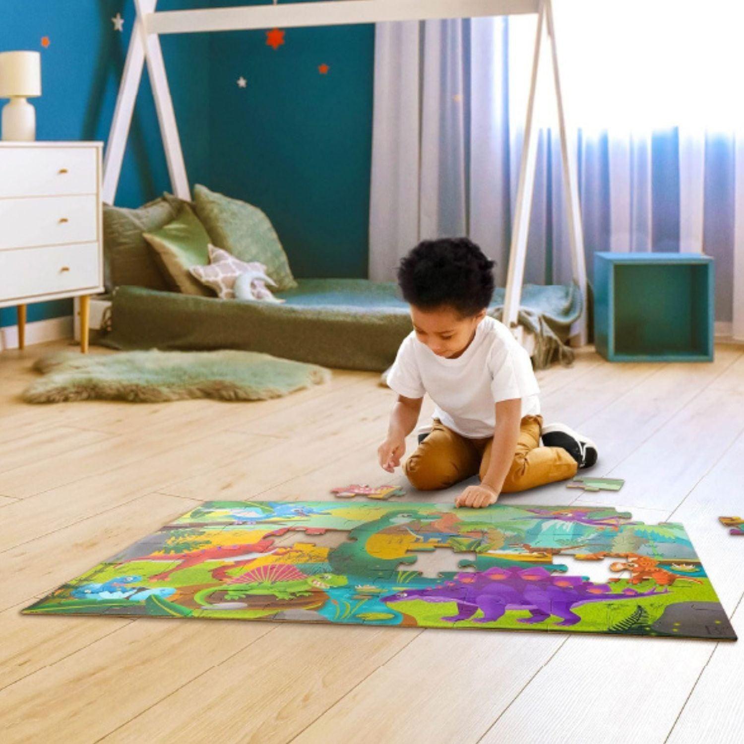 Puzzle Gigante De Piso - Dinosaurios 48 Piezas-4