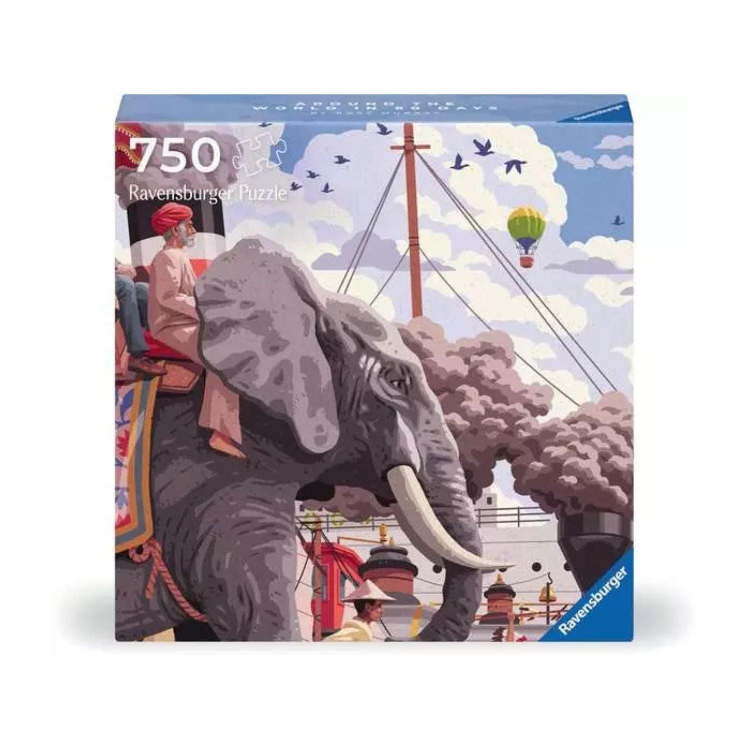 Puzzle Art & Soul: La Vuelta al Mundo en 80 Días – 750 piezas-0