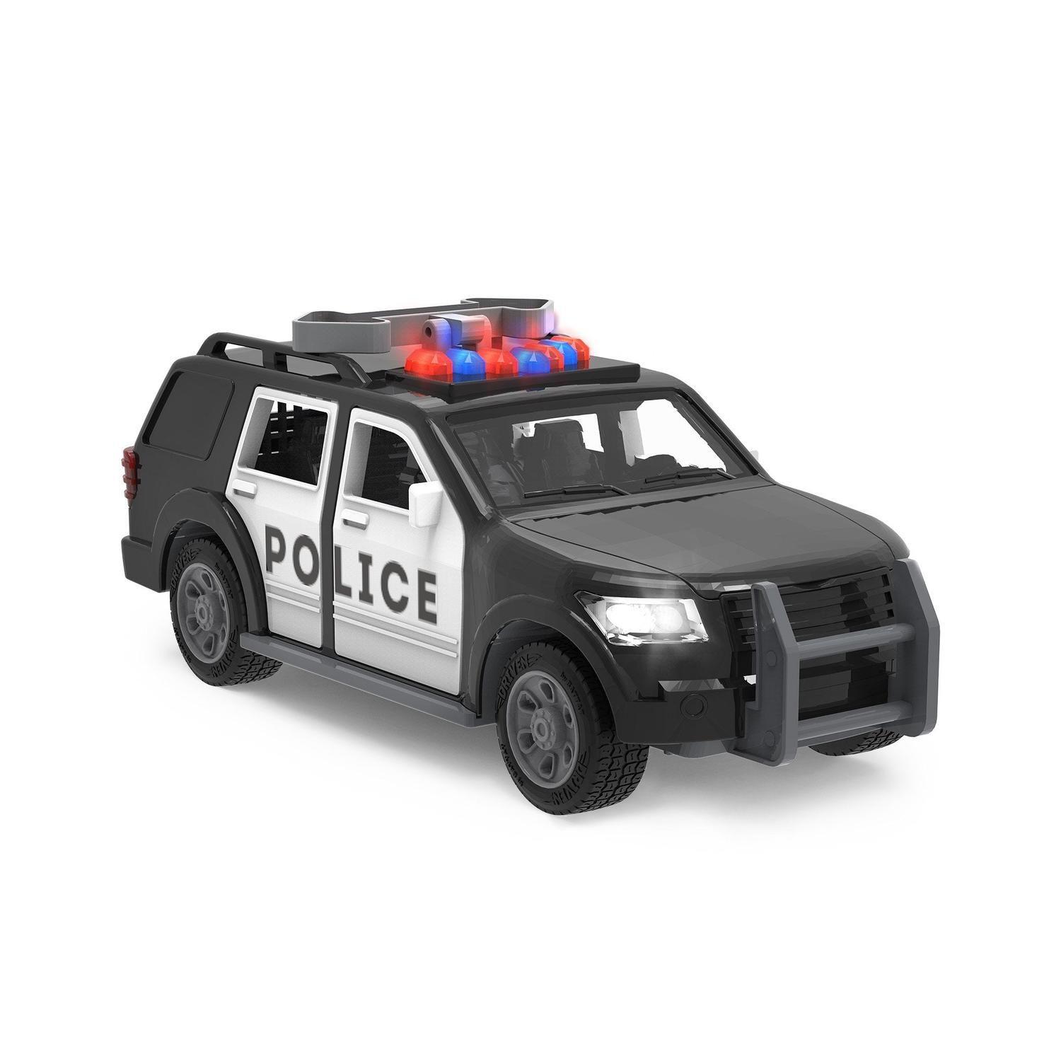 Auto Policial SUV Micro con Luces y Sonido-0