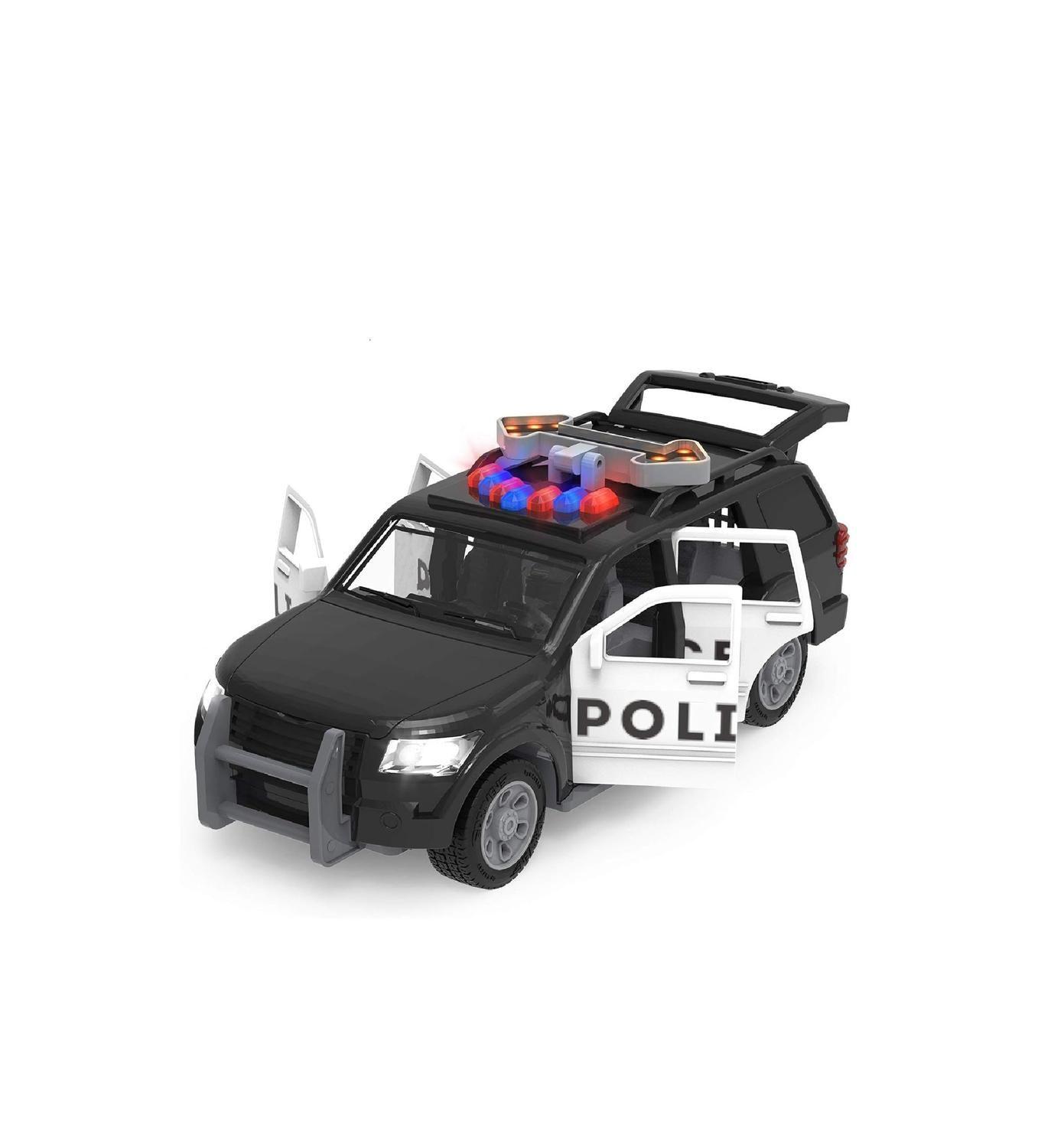 Auto Policial SUV Micro con Luces y Sonido-2