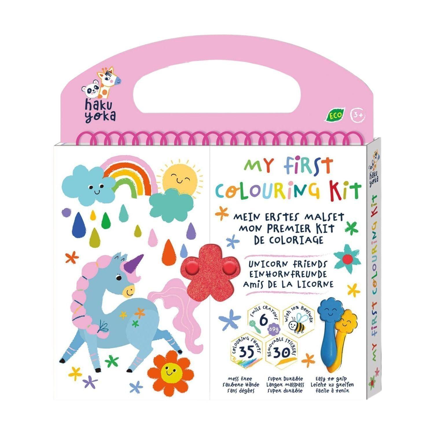 Mi Primer Kit para Colorear · Amigos Unicornios-3