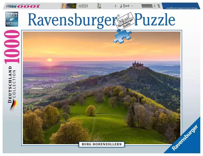 Puzzle Castillo Hohenzollern - 1000 piezas-0