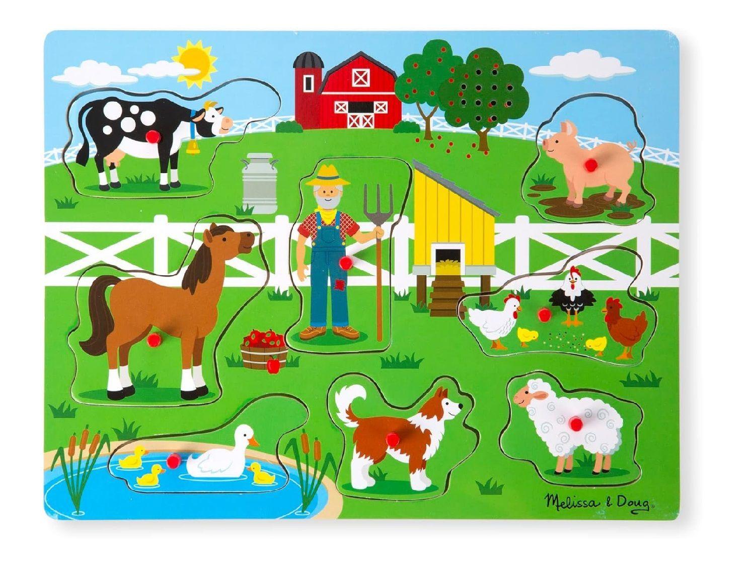 Puzzle con sonido - Old MacDonalds-2