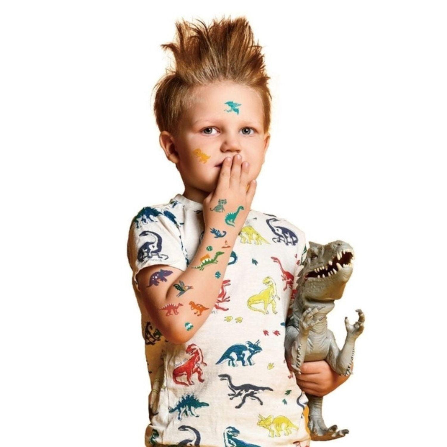 Set de Tatuajes Temporales - Dinosaurios-2