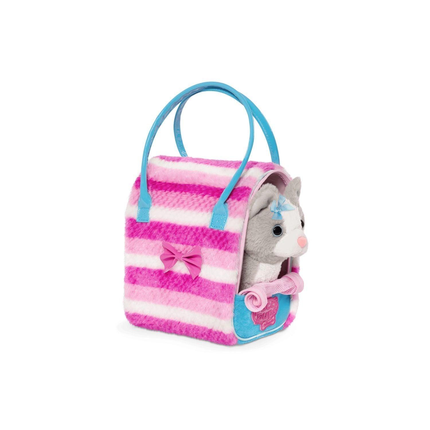 Gatito de Peluche con Bolso de Viaje-3