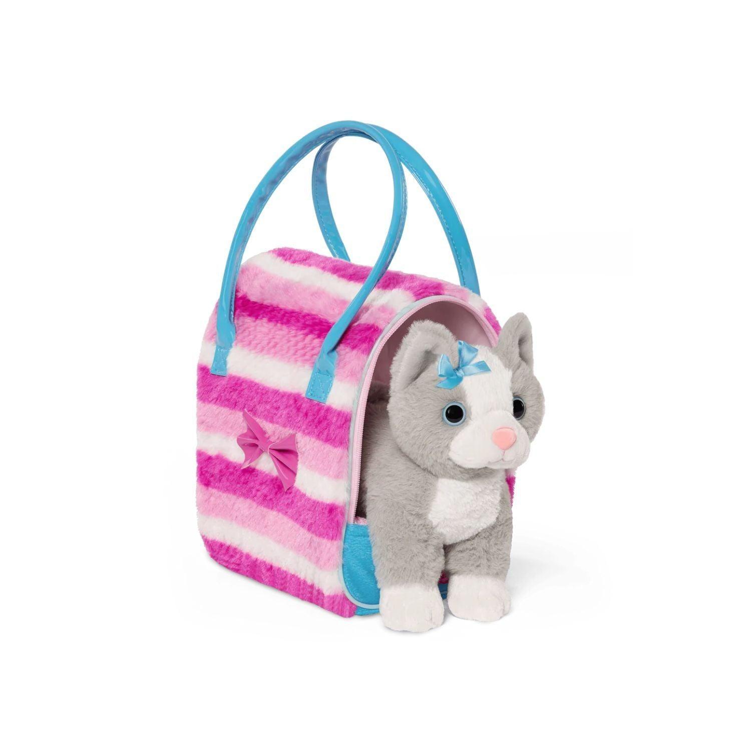 Gatito de Peluche con Bolso de Viaje-4