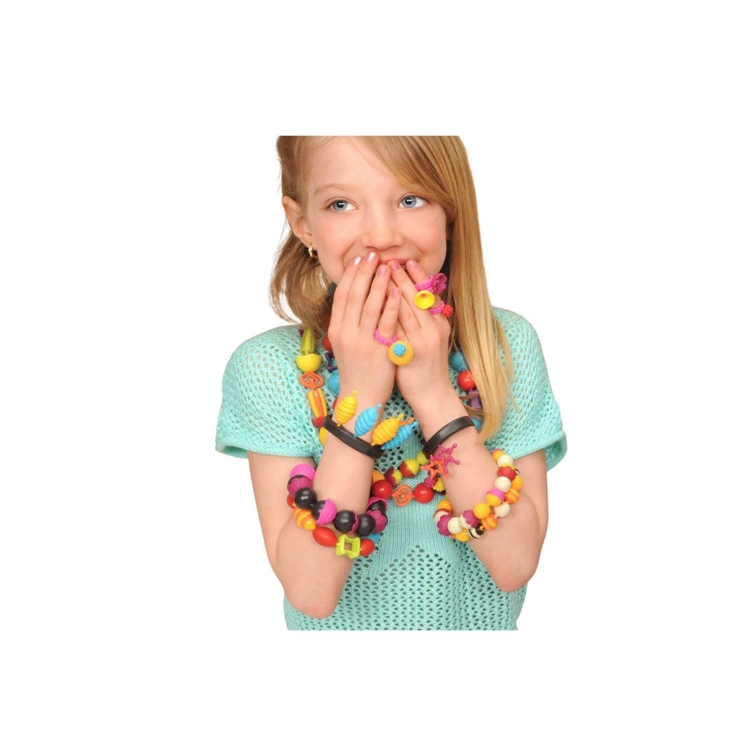 Cuentas para crear collares y pulseras (275 piezas)-2