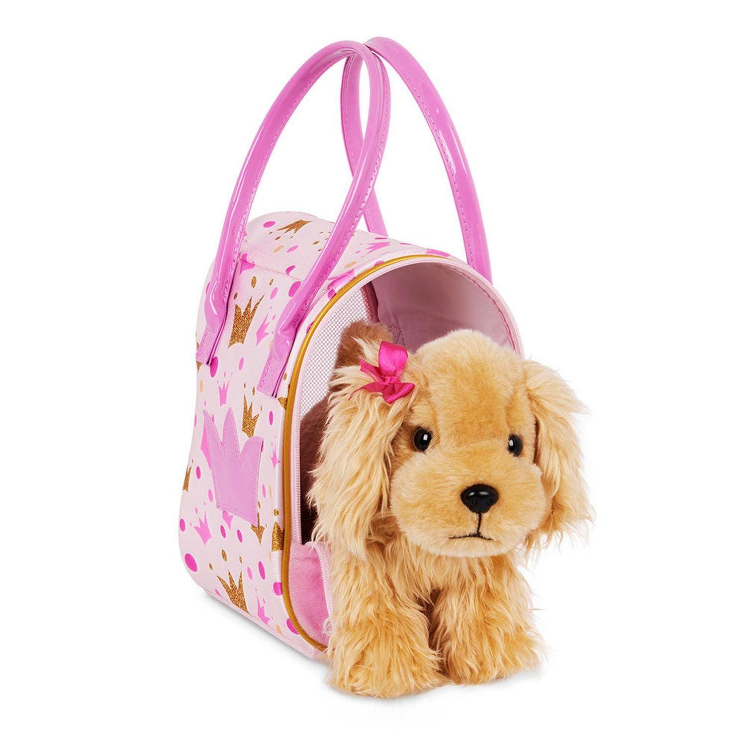 Cachorro cocker con bolso-0