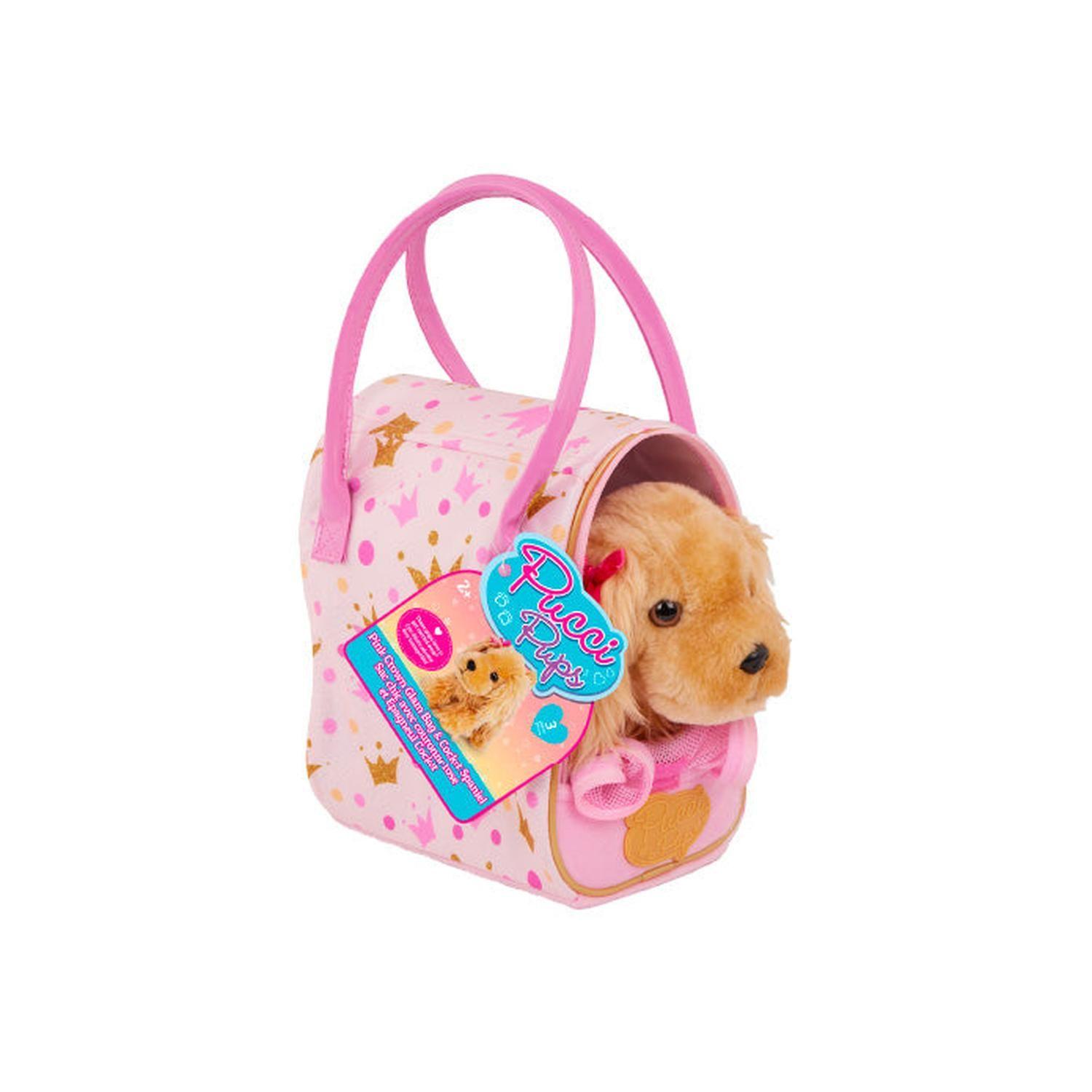 Cachorro cocker con bolso-2