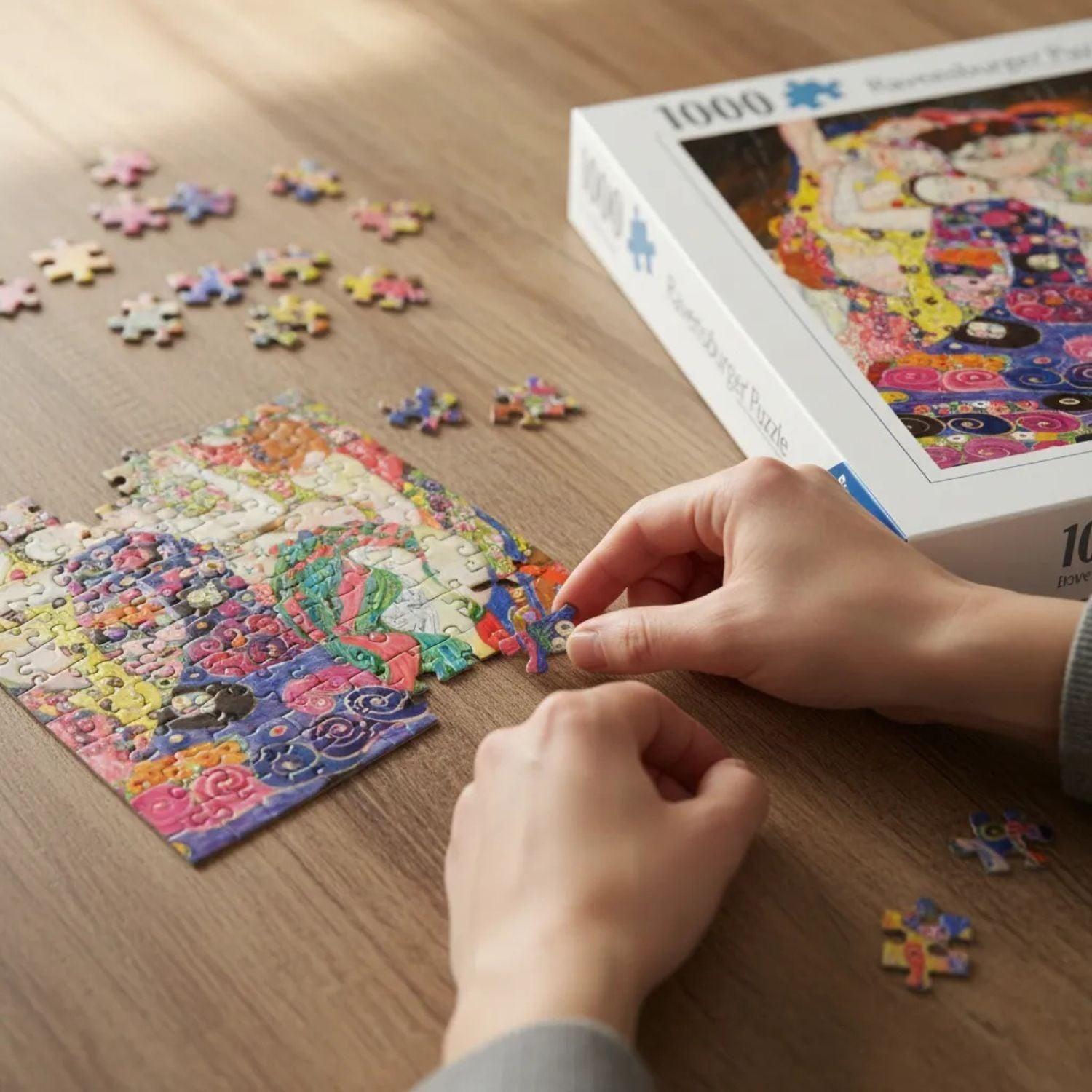 Puzzle Klimt “La Virgen” – 1000 piezas-2