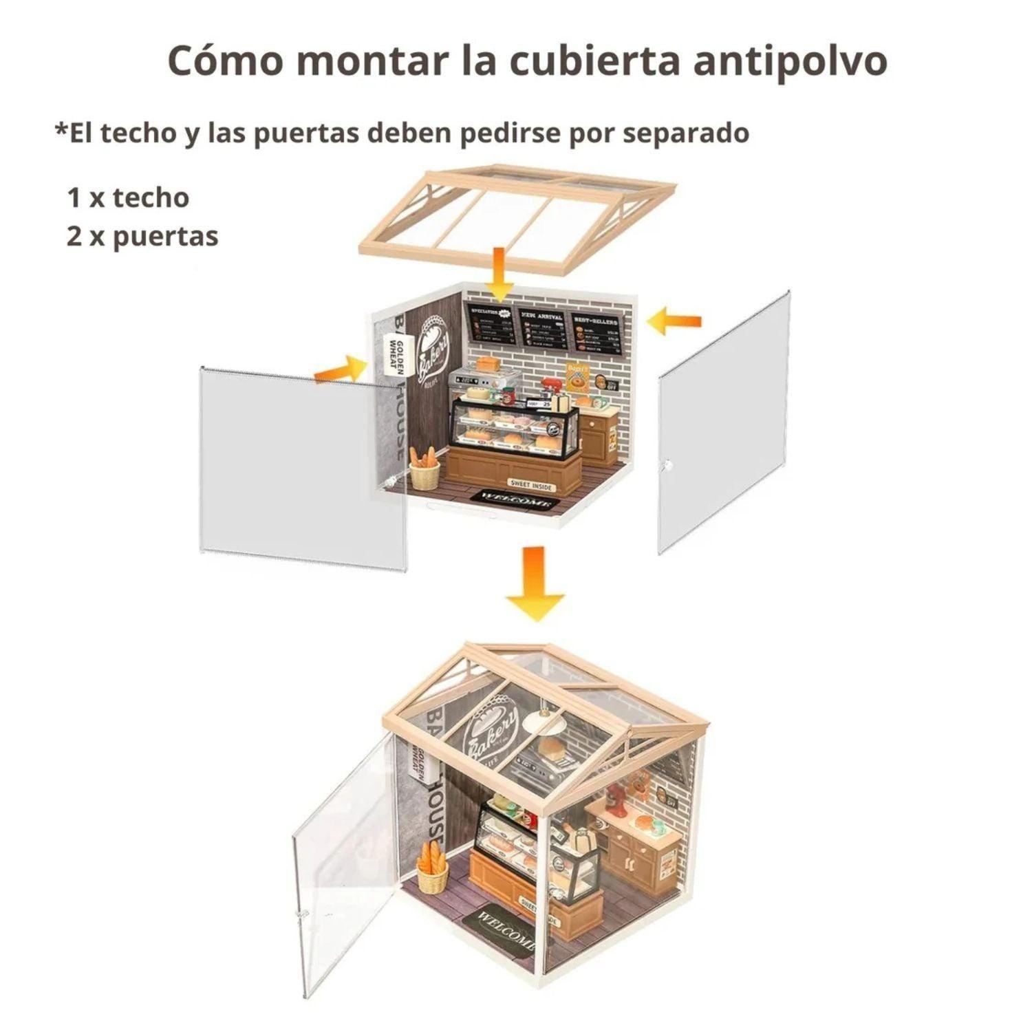 Kit De Puertas Transparentes Antipolvo Para Todas las Miniaturas-2