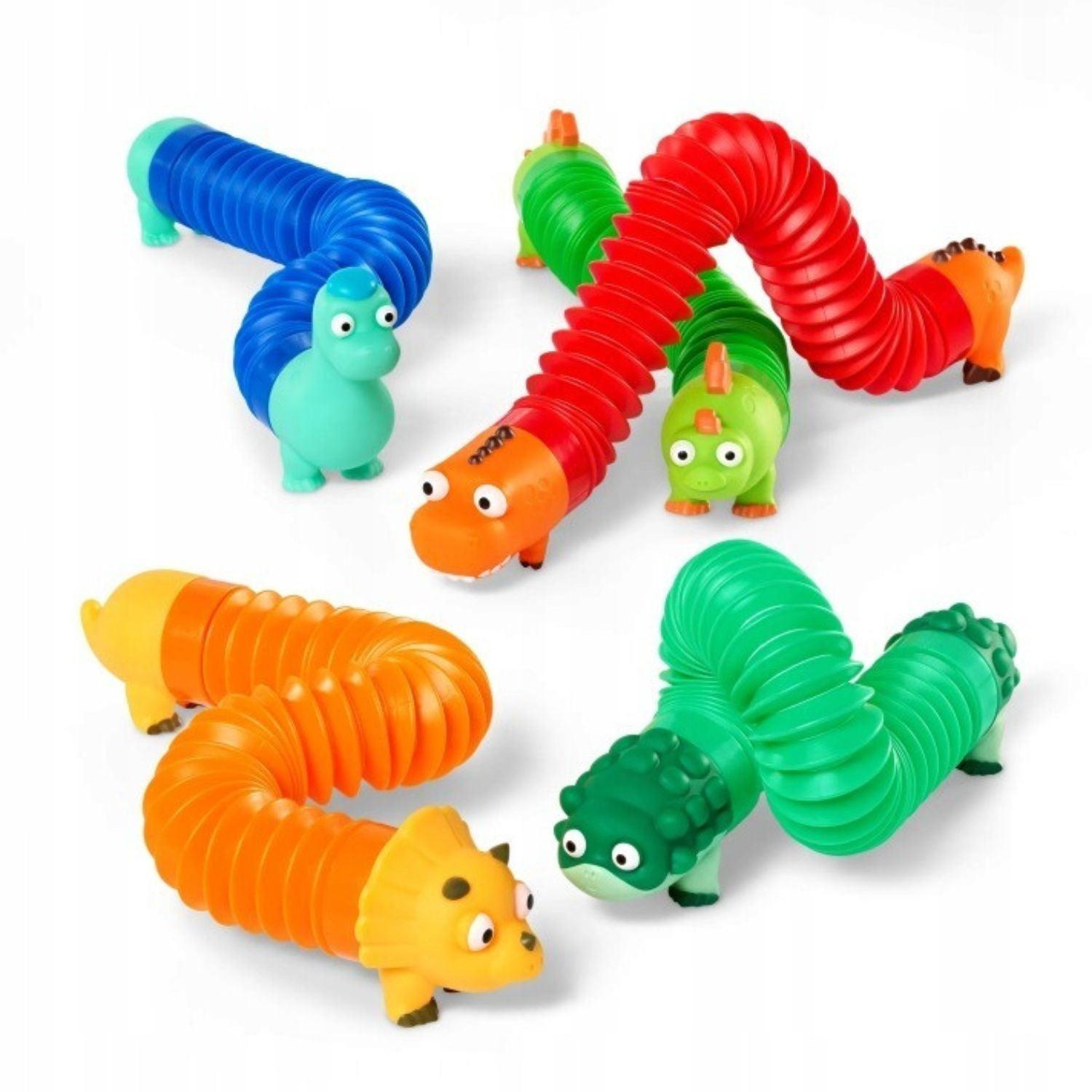 Set sensorial de tubos temáticos de dinosaurios (Mix & Match)-3