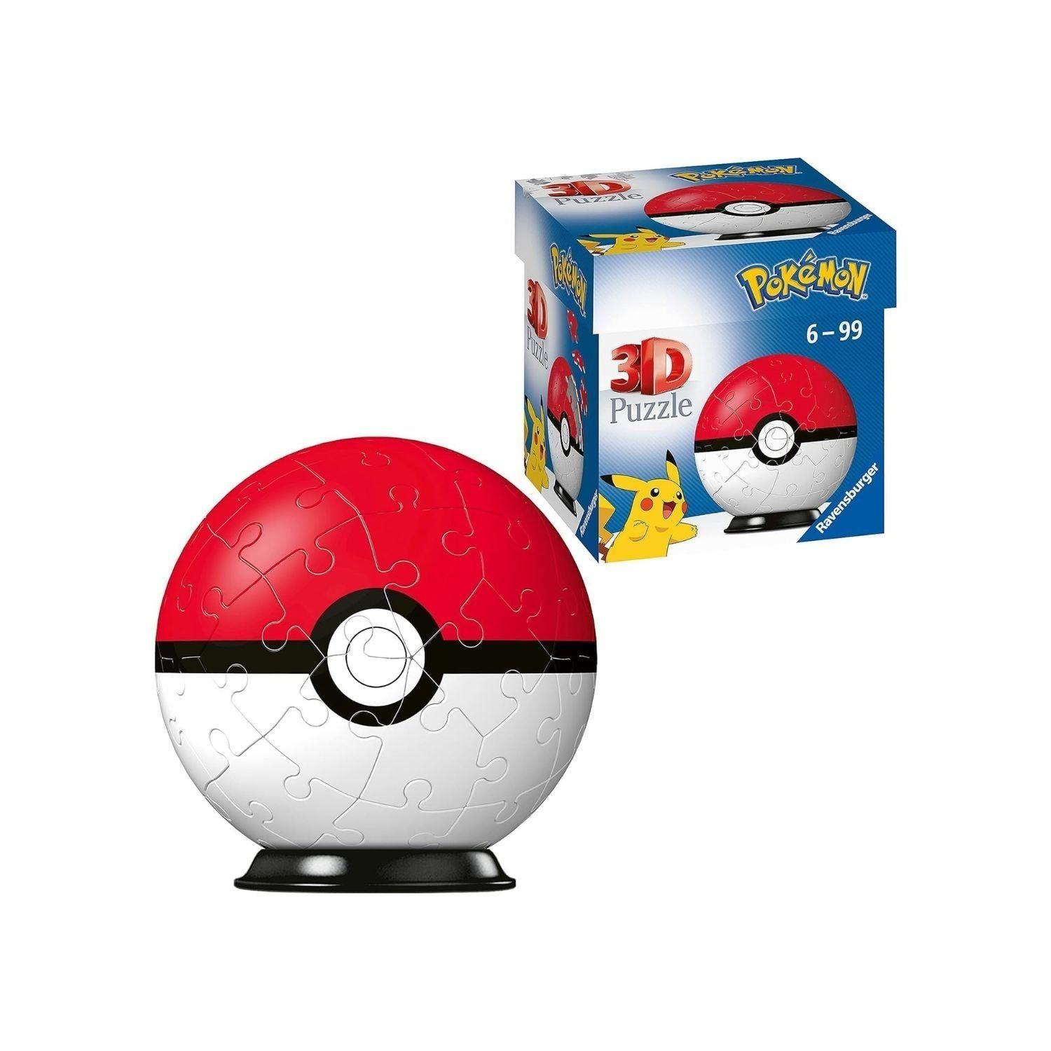 Pokémon Poké Ball Clasica - 3D Puzzle-2