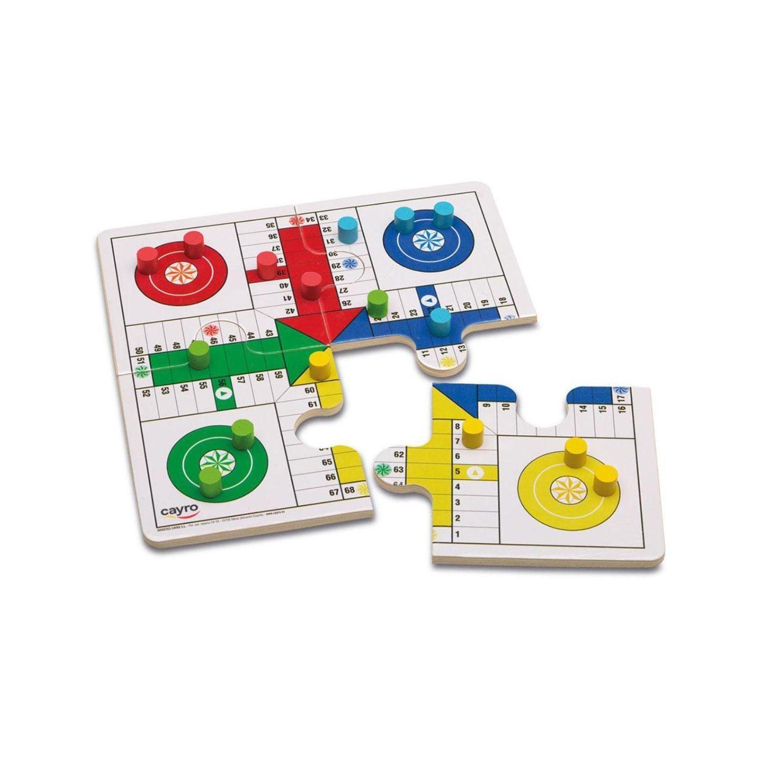 Juego Ludo-Oca Metal Box Viajes-2