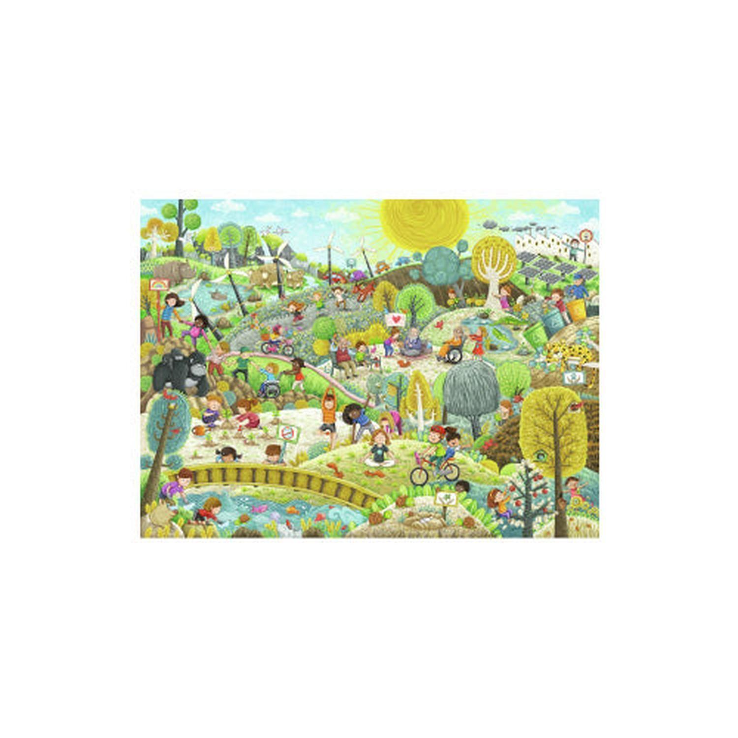 Puzzle ¡Protegemos nuestra Tierra! - 200 piezas-1