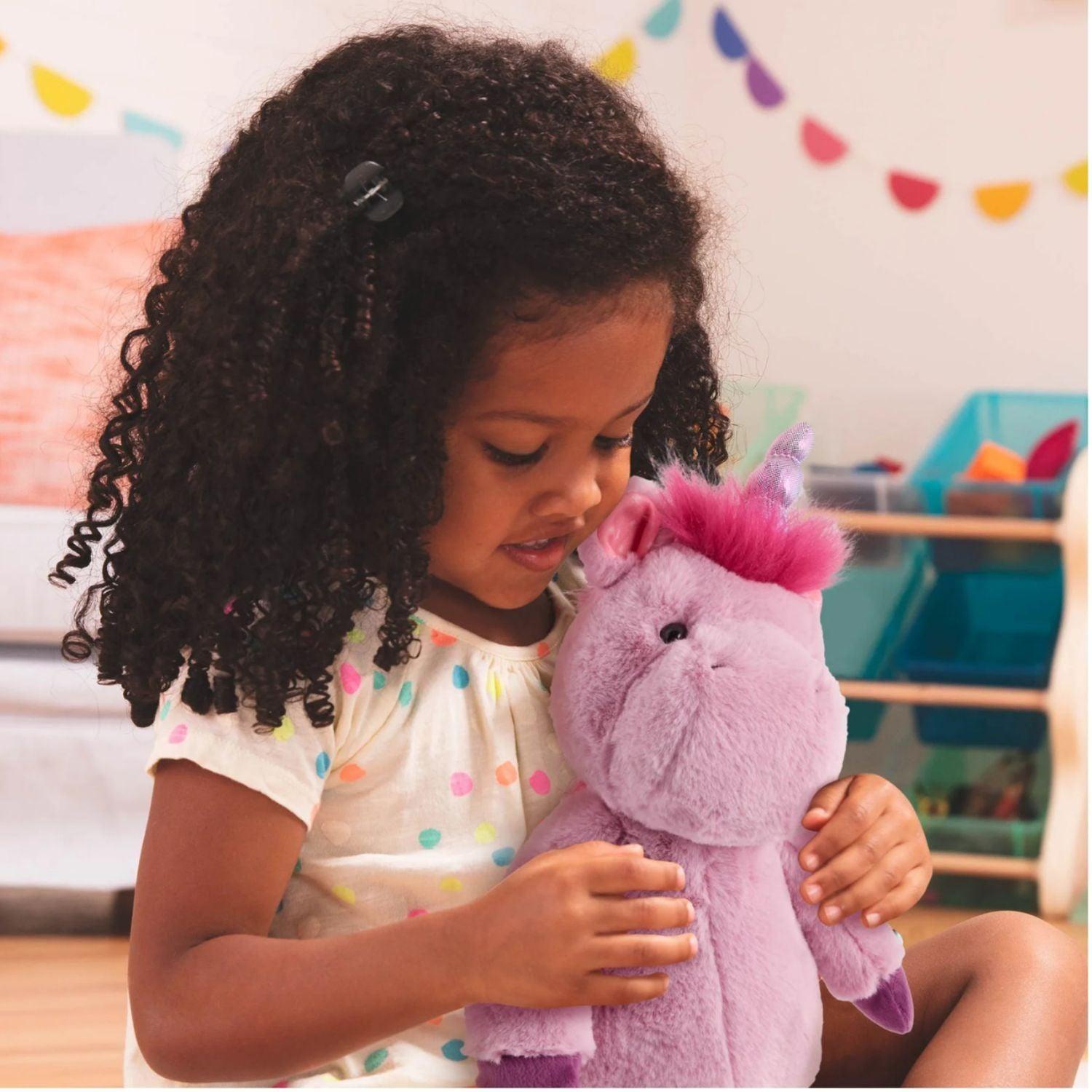 Peluche unicornio morado-2