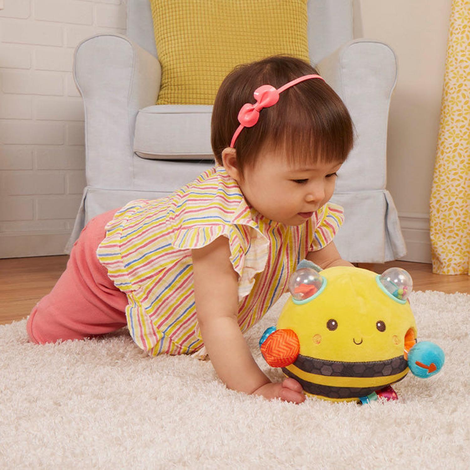 Peluche Sensorial Abeja Con Sonido-2