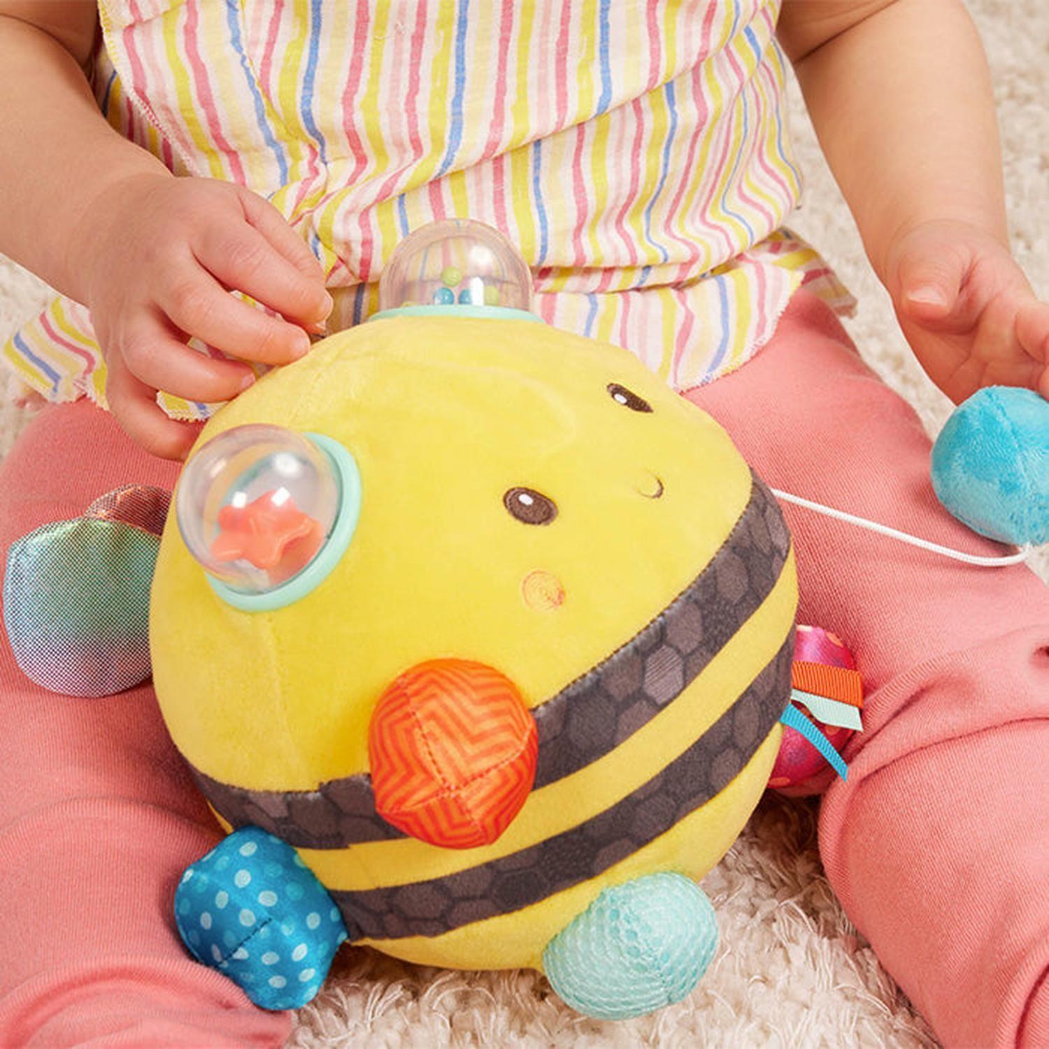 Peluche Sensorial Abeja Con Sonido-1