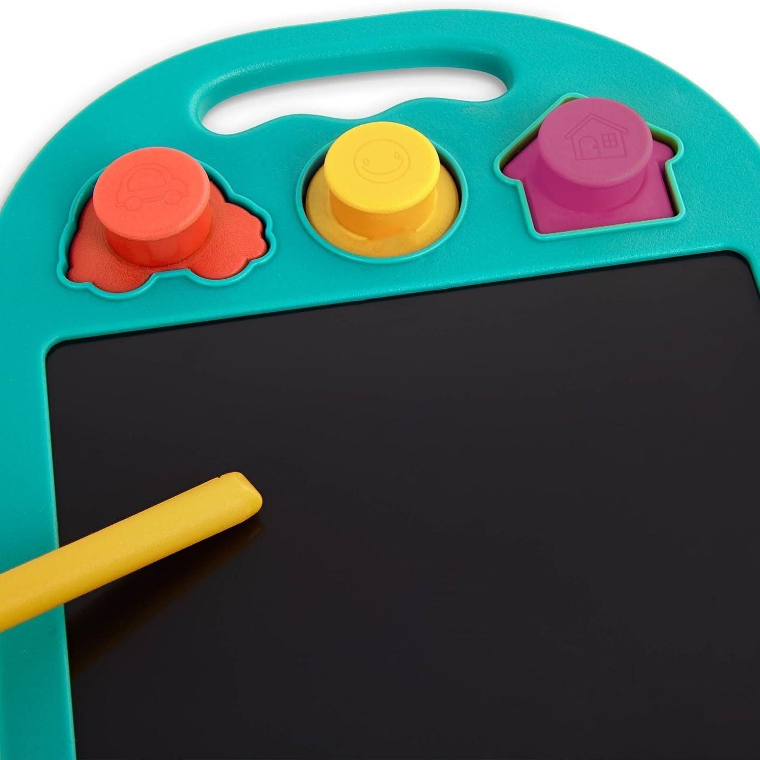 Pizarra Mágica LCD - Con Sellos Y Lápiz-3