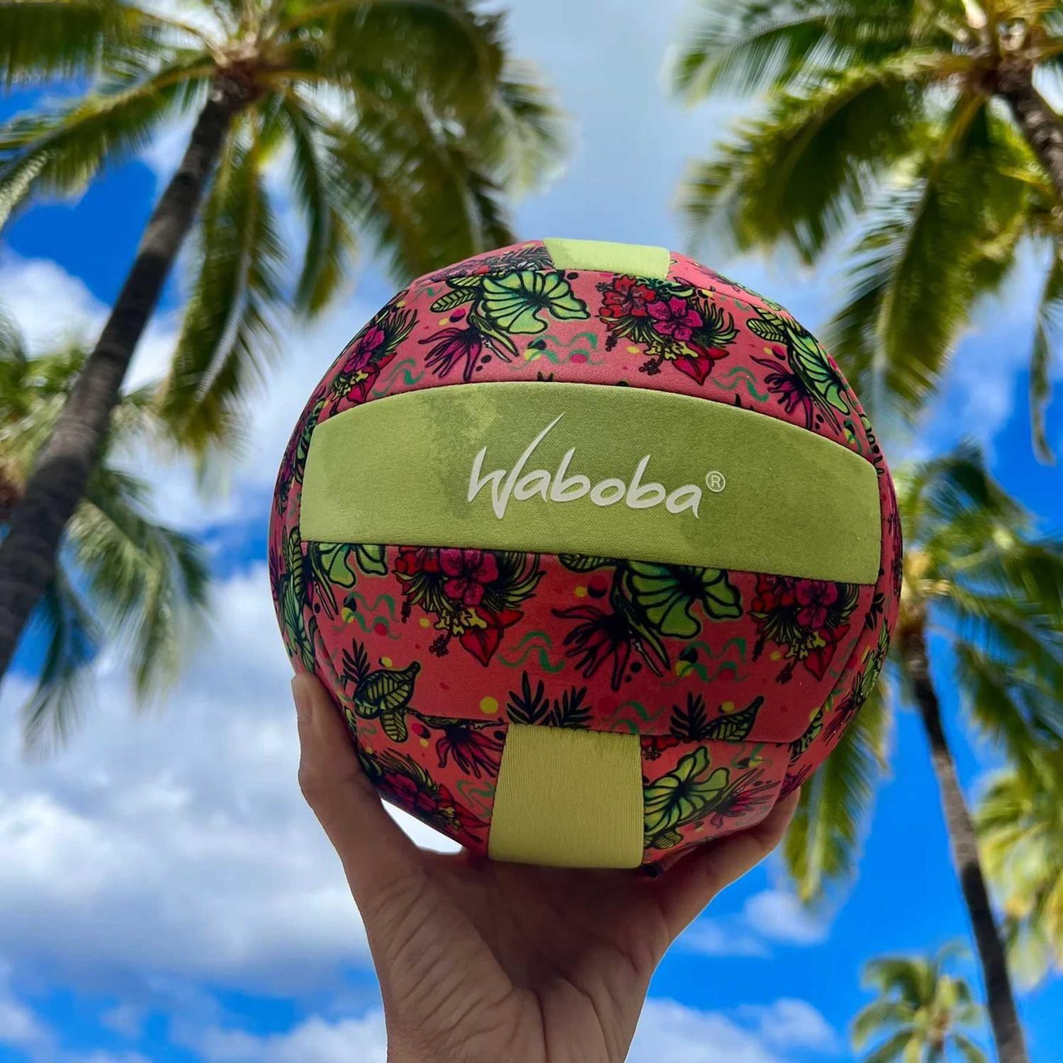 Pelota Voleibol Clásica Diseño Floral-2