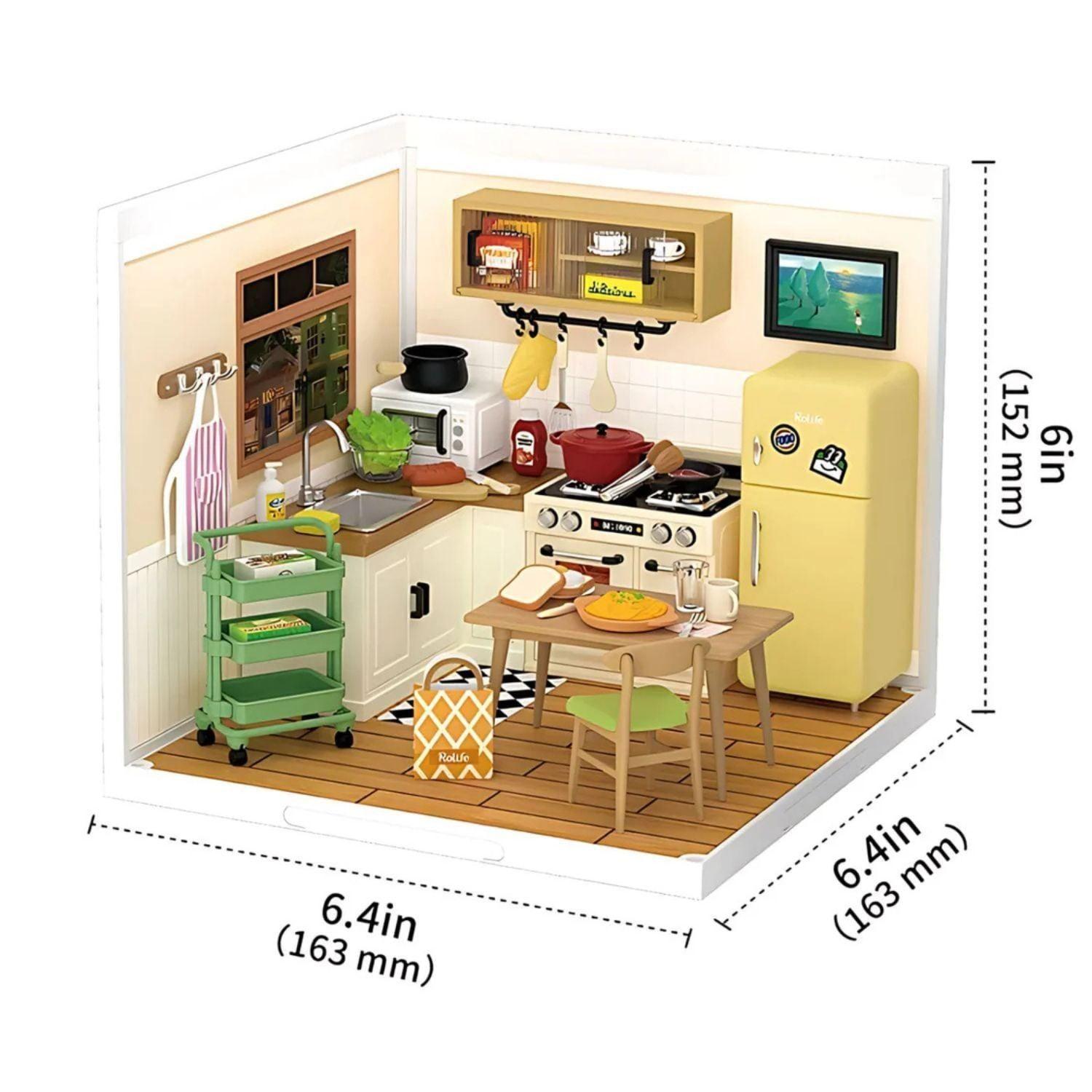 Kit Para Armar Cocina En Miniatura-2