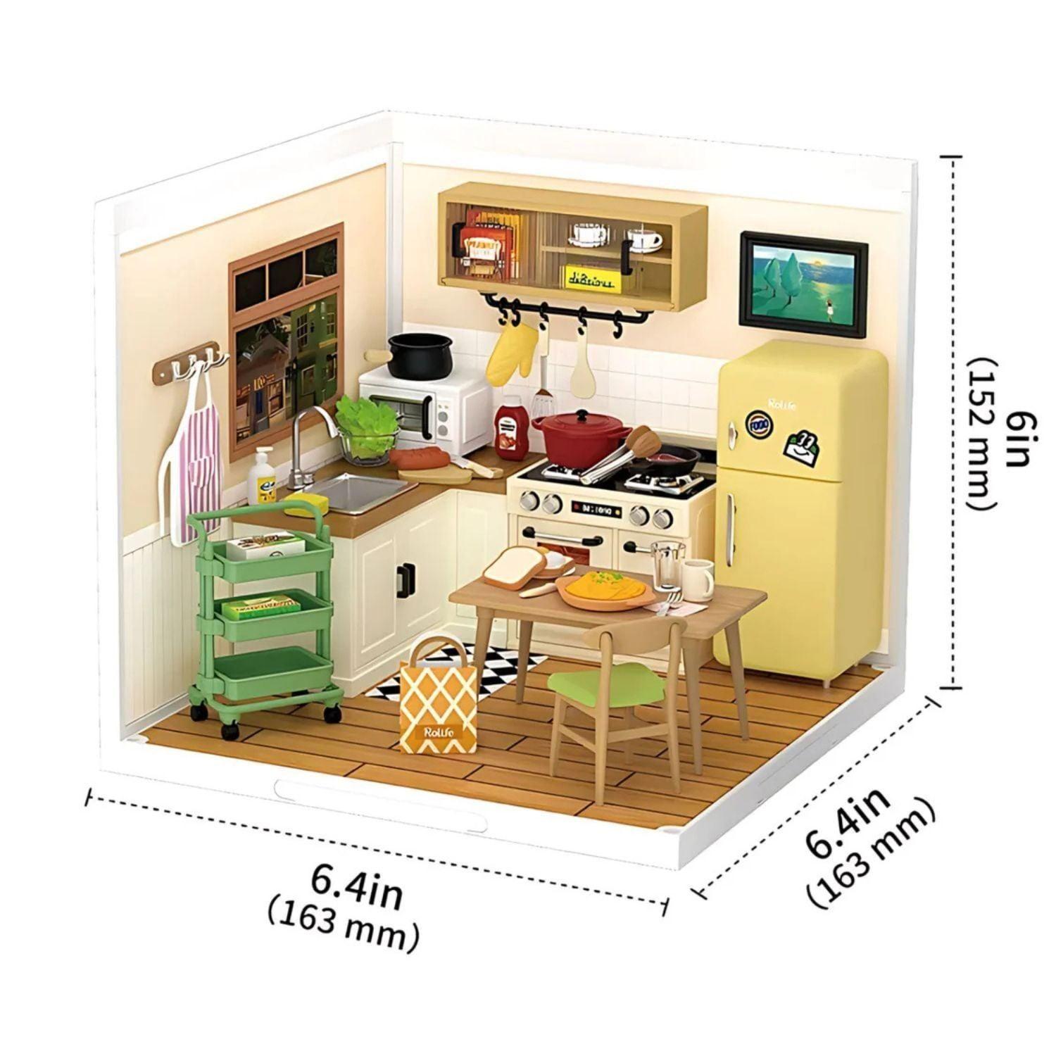 Kit Para Armar Cocina En Miniatura-2
