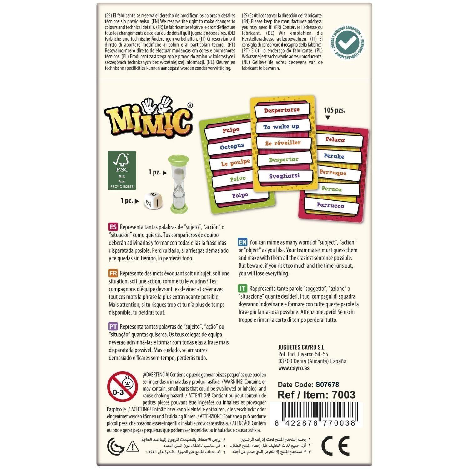 Juego de Mesa Mi Mic-2