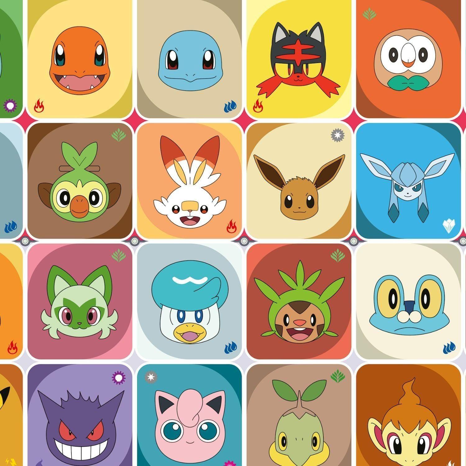 Puzzle Pokémon XXL 100 Caras-1
