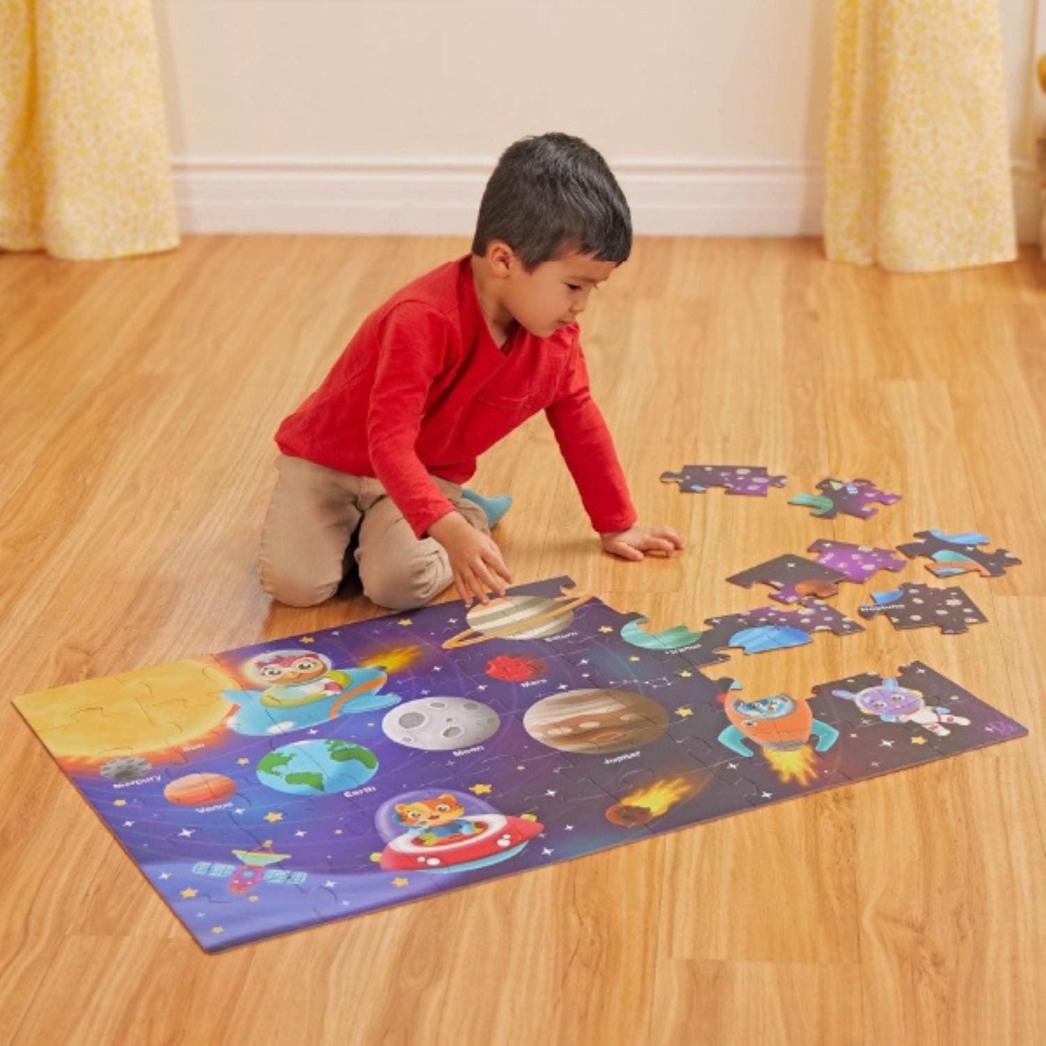 Puzzle Gigante De Piso - Sistema Solar 48 Piezas-2