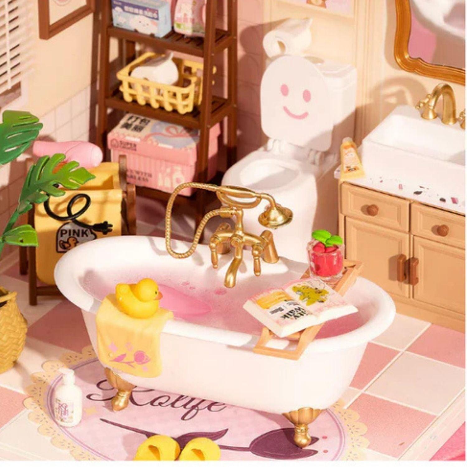 Kit Para Armar Baño en Miniatura-2