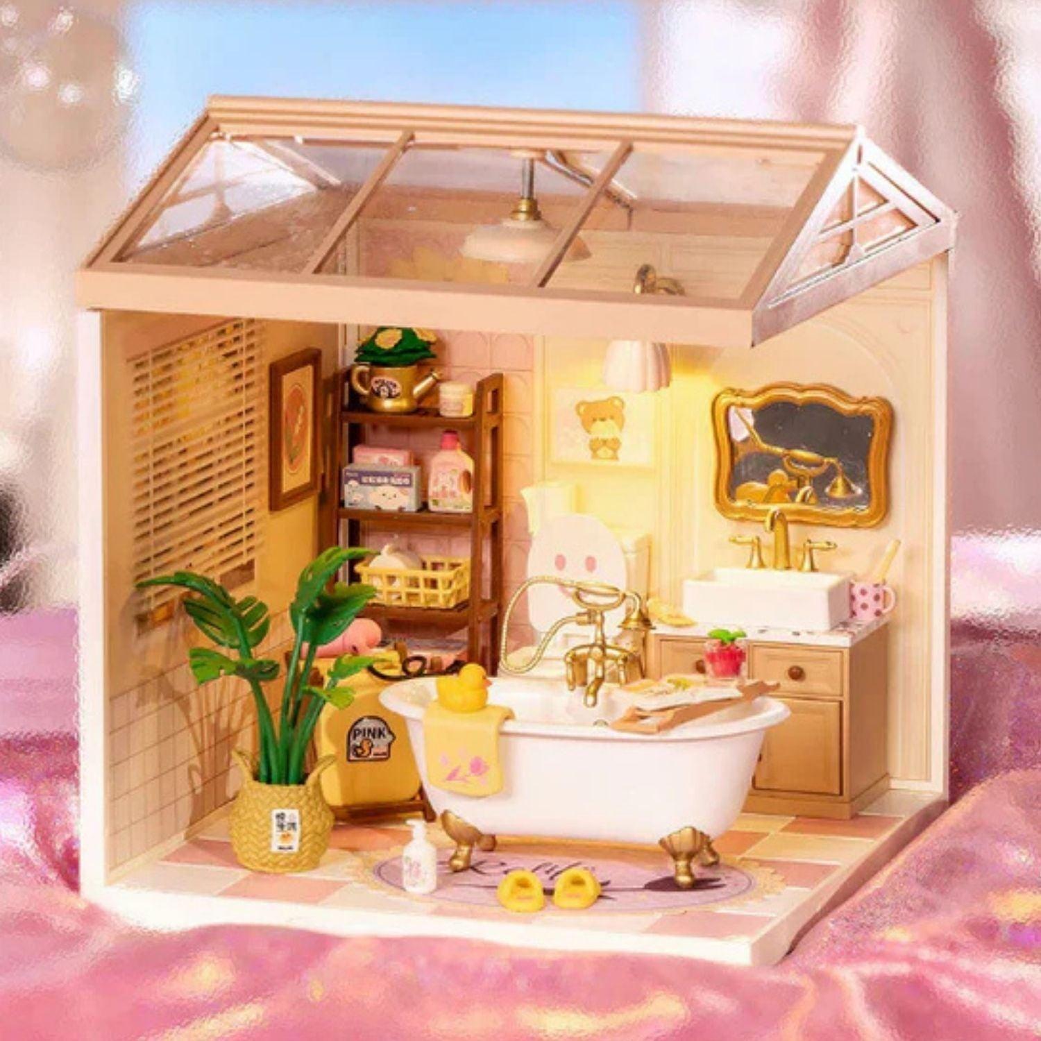 Kit Para Armar Baño en Miniatura-3
