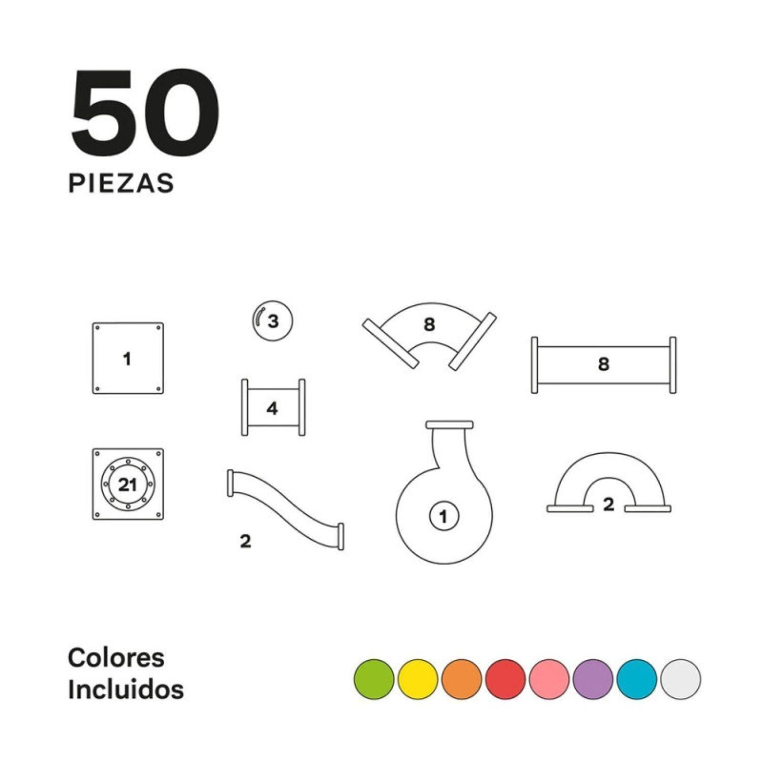 Imanix Tobogán - 50 Piezas-3
