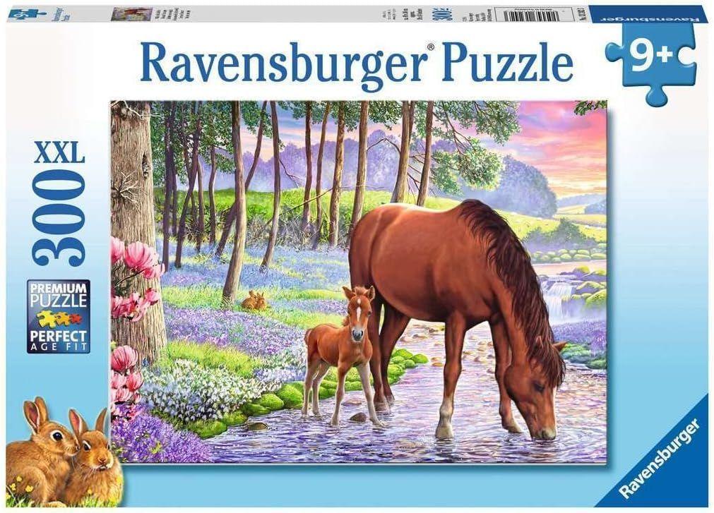 Puzzle XXL Puesta de sol serena - 300 piezas-0