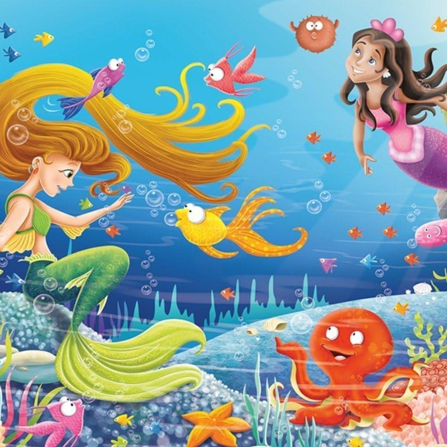Puzzle Cuentos de Sirenas - 60 piezas-1