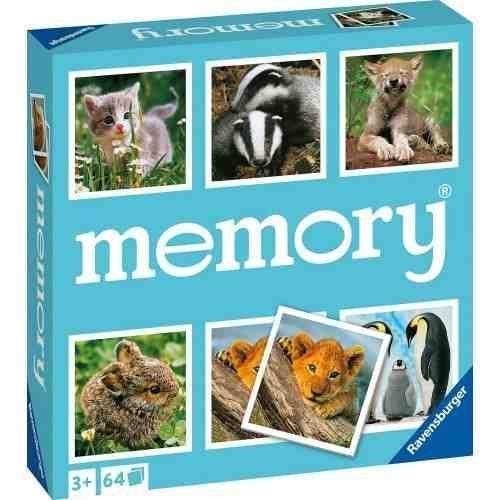 Juego Memoria animales bebés-1
