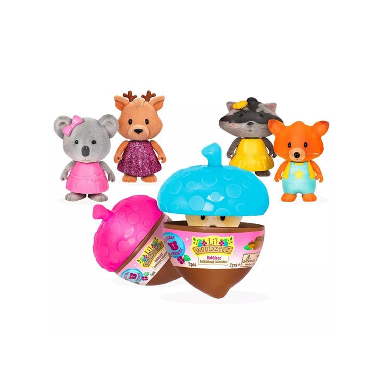 Figurita sorpresa Li'l Woodzeez Bobbleez – Colección dulce (Sweeteez)-1