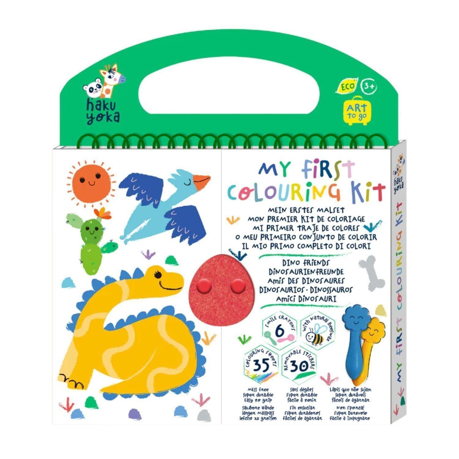 Mi Primer Kit para Colorear · Amigos Dinos-0
